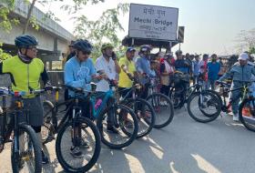 क्यान्सर बिरामीको सहयोगार्थ मेची–महाकाली साइकलयात्रा